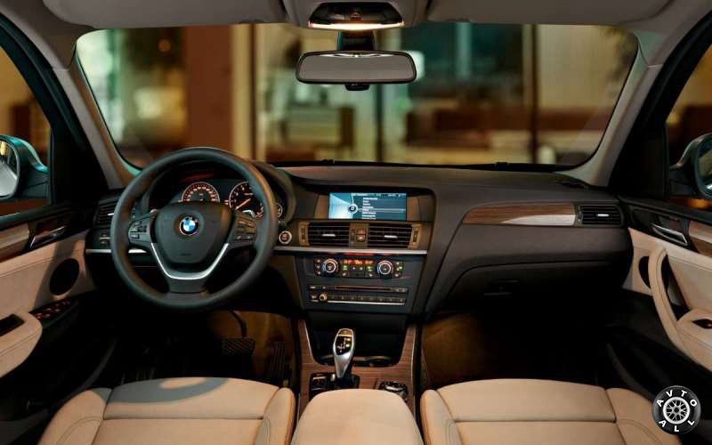 Рестайлинг салона BMW X3 2014