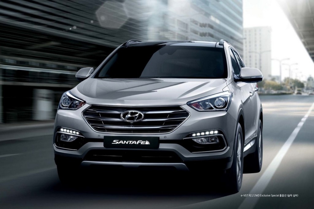Корейцы рассекретили рестайлинговый Hyundai Santa Fe