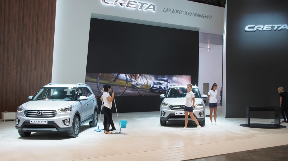 Новый корейский кроссовер Hyundai Creta демонстрирует неплохой уровень продаж