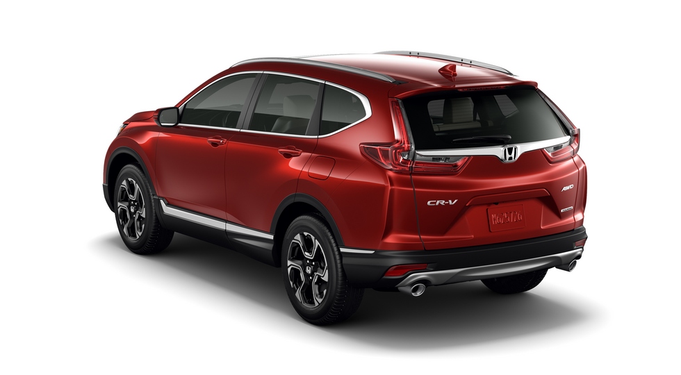 Новопоколенная Honda CR-V для американского авторынка получила новый мотор и турбину