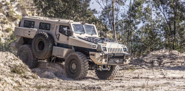 Южноафриканская компания Paramount Group выпустила впечатляющий военный грузовик Marauder